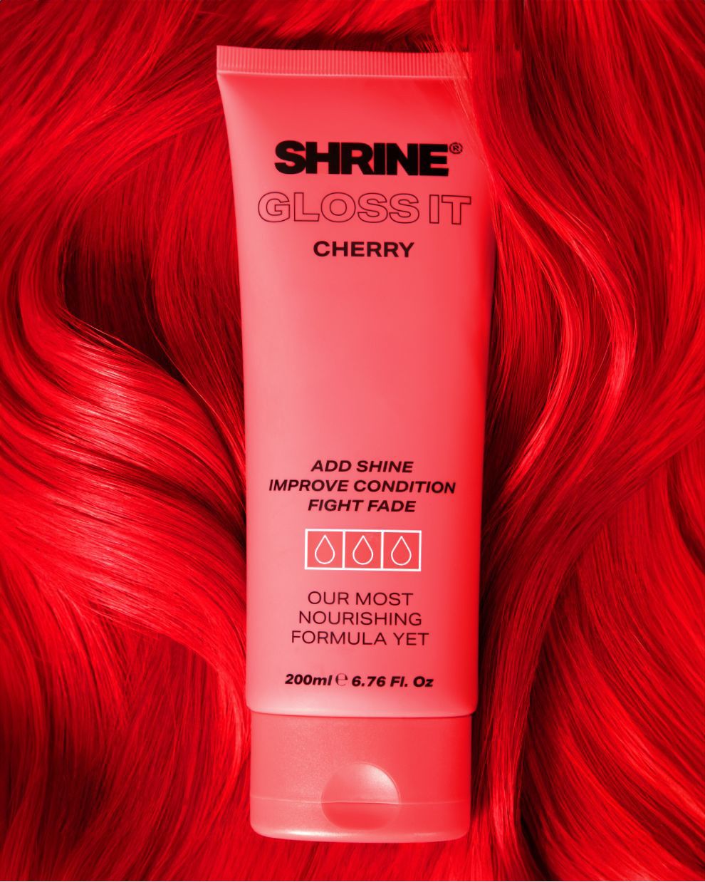 CHERRY – GLOSS IT COLOUR DEPOSITING HAIR MASK - SHRINE