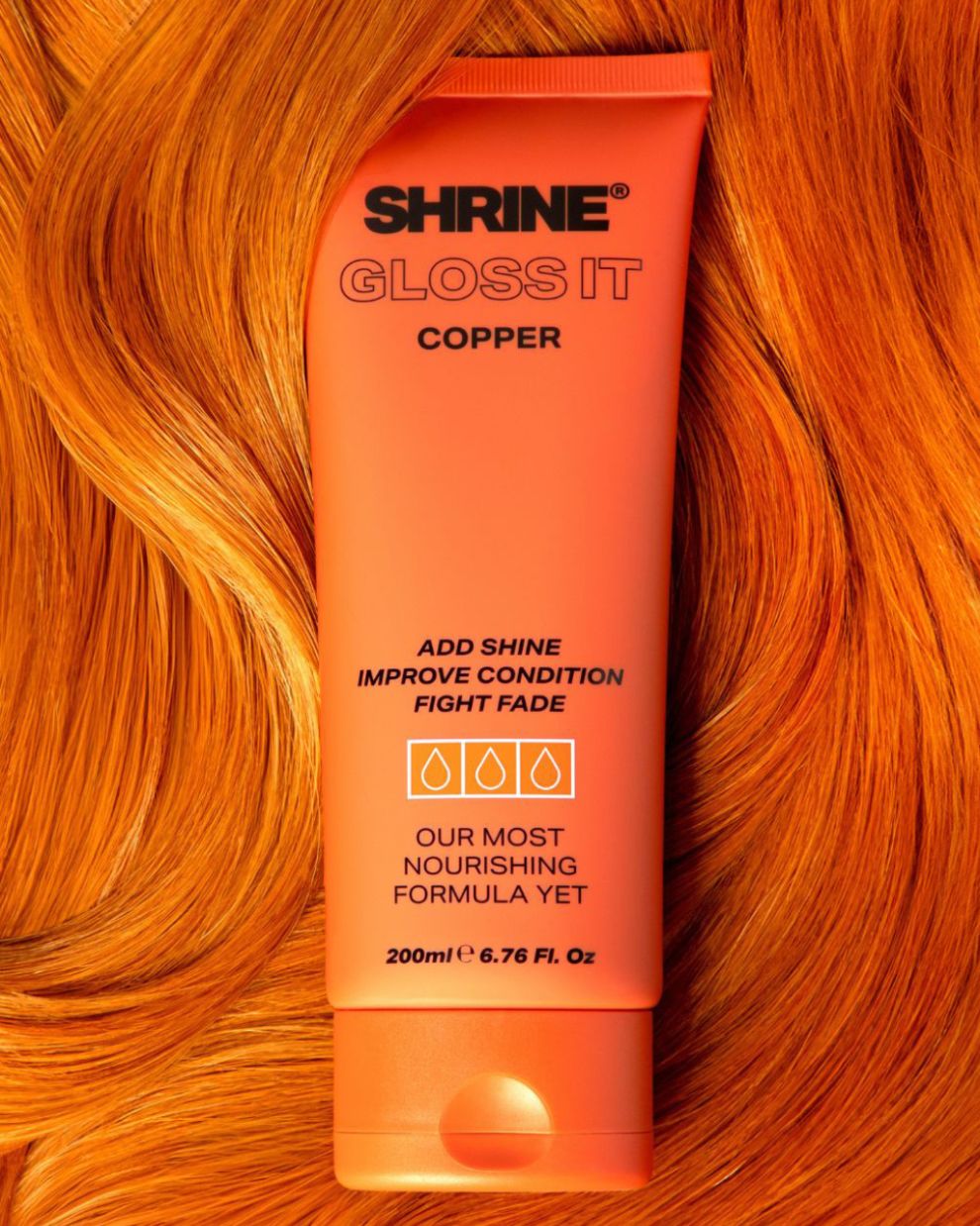 COPPER โ GLOSS IT COLOUR DEPOSITING HAIR MASK - SHRINE