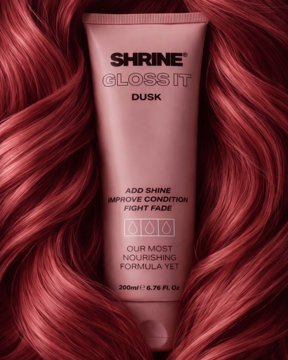 DUSK – GLOSS IT COLOUR DEPOSITING HAIR MASK - SHRINE