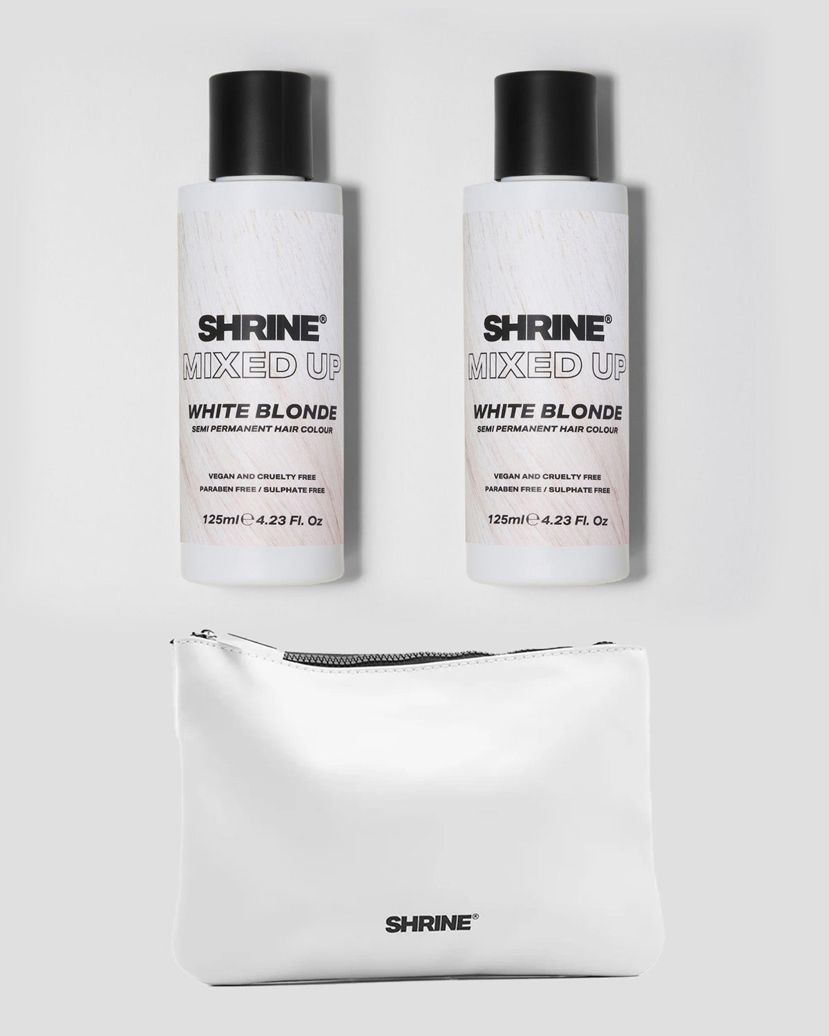 White Blonde MIXED UP Semi-Permanent Hair Dye