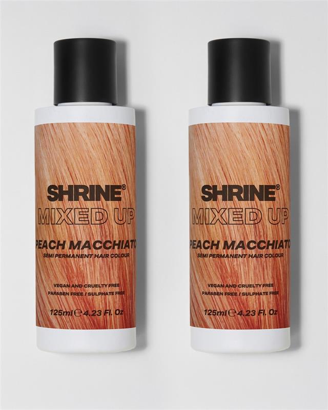 Peach Macchiato MIXED UP Semi-Permanent Hair Dye - SHRINE