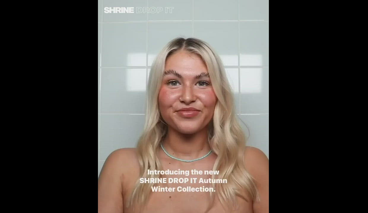 SHRINE DROP IT BOX CHAMPAGNE AND BRONDE TUTORIAL