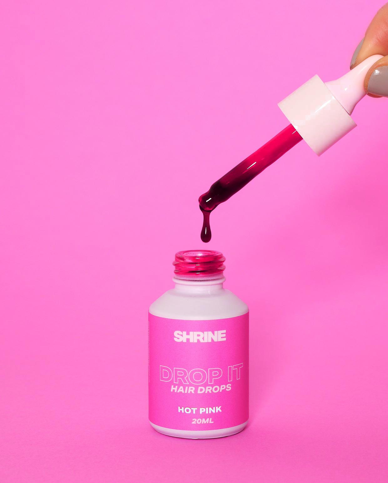 Hot Pink Hair Dye - DROP IT Kit