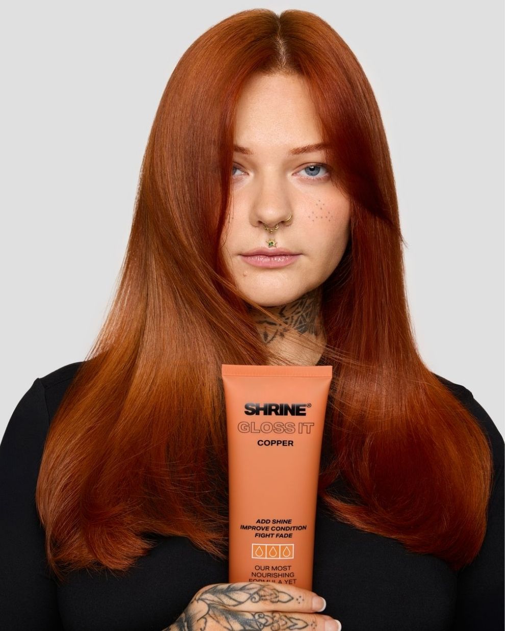 COPPER – GLOSS IT COLOUR DEPOSITING HAIR MASK – SHRINE