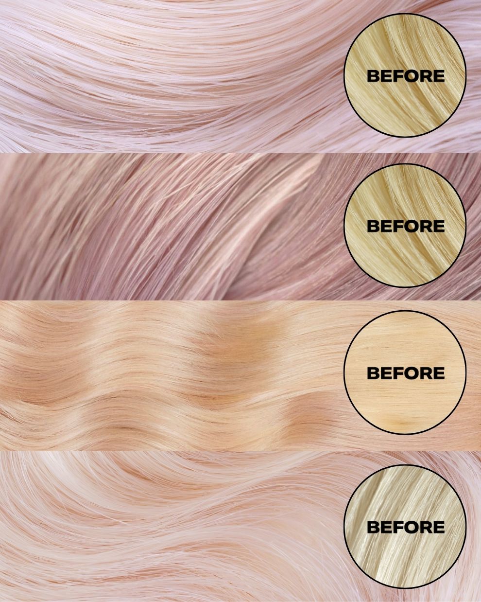 Pearlescent MIXED UP Semi-Permanent Hair Dye