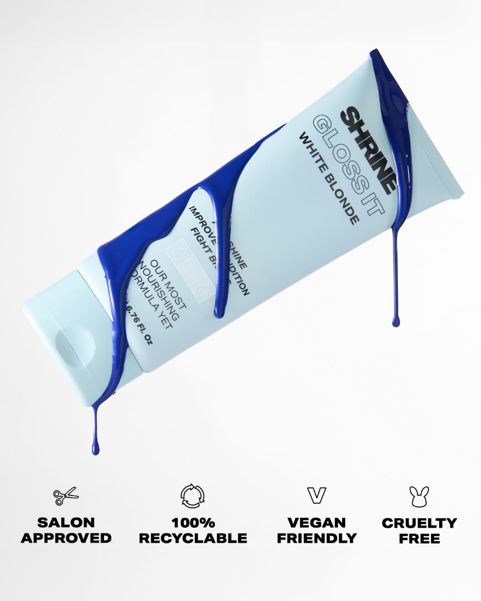 WHITE BLONDE – GLOSS IT COLOUR DEPOSITING HAIR MASK - SHRINE