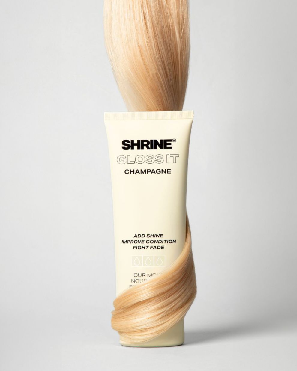 CHAMPAGNE – GLOSS IT COLOUR DEPOSITING HAIR MASK - SHRINE