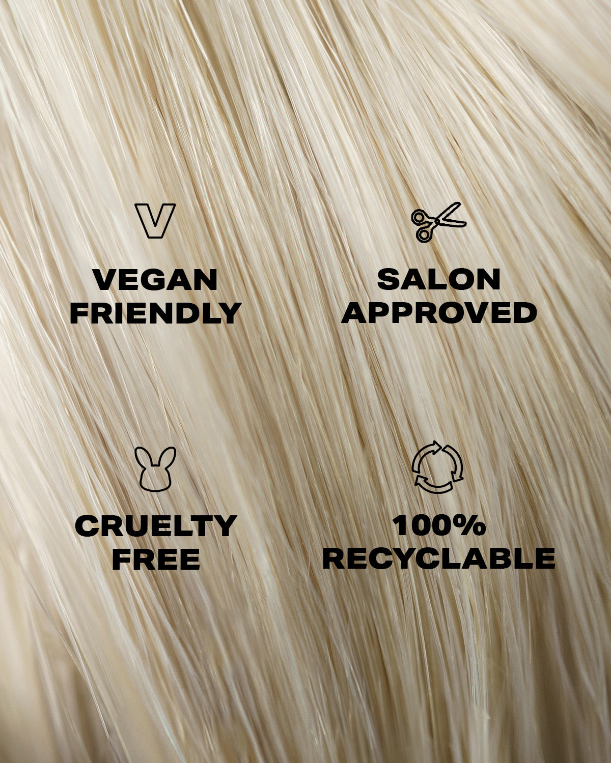 Ash Blonde MIXED UP Semi-Permanent Hair Dye