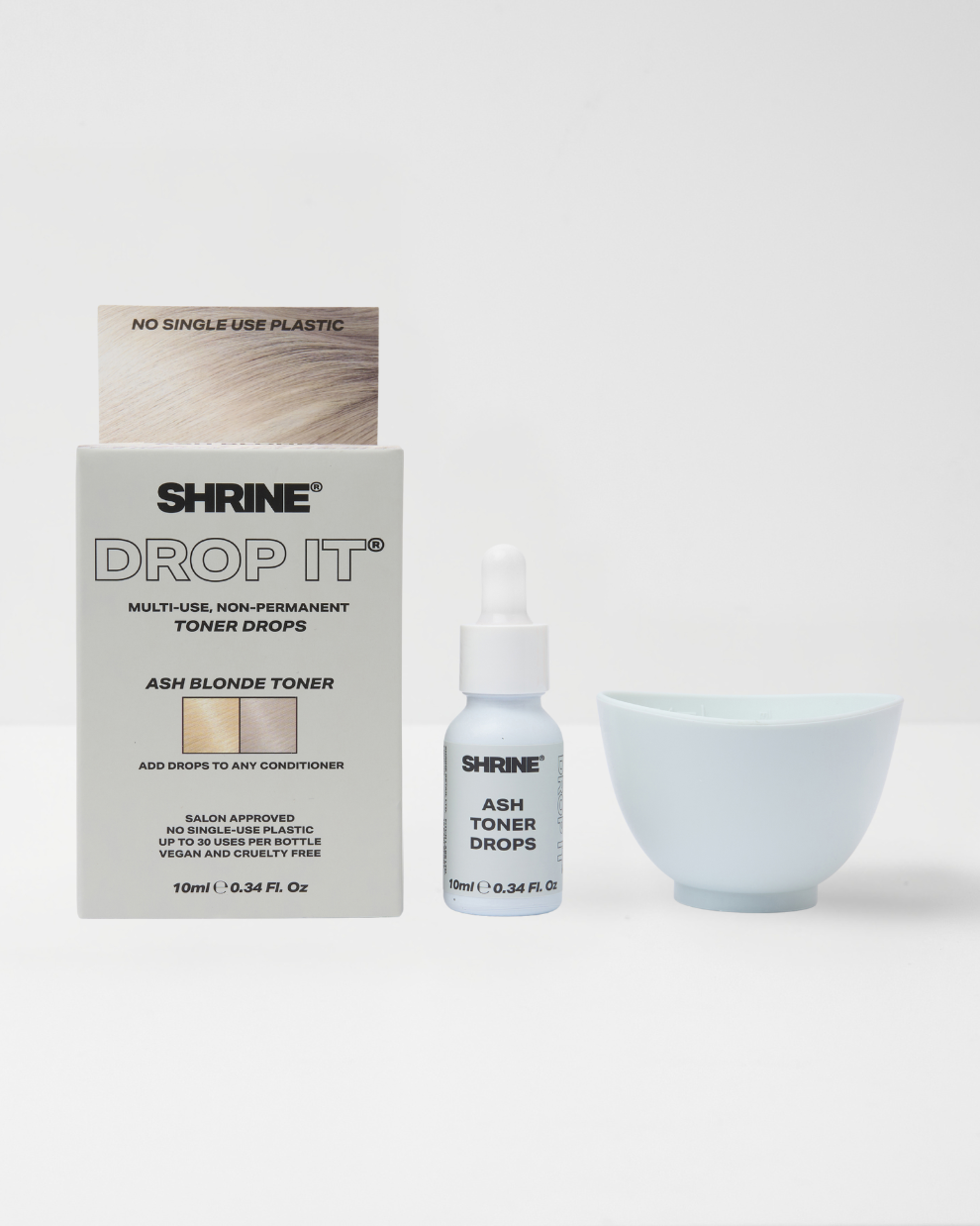 Ash Blonde Toner - DROP IT - SHRINE