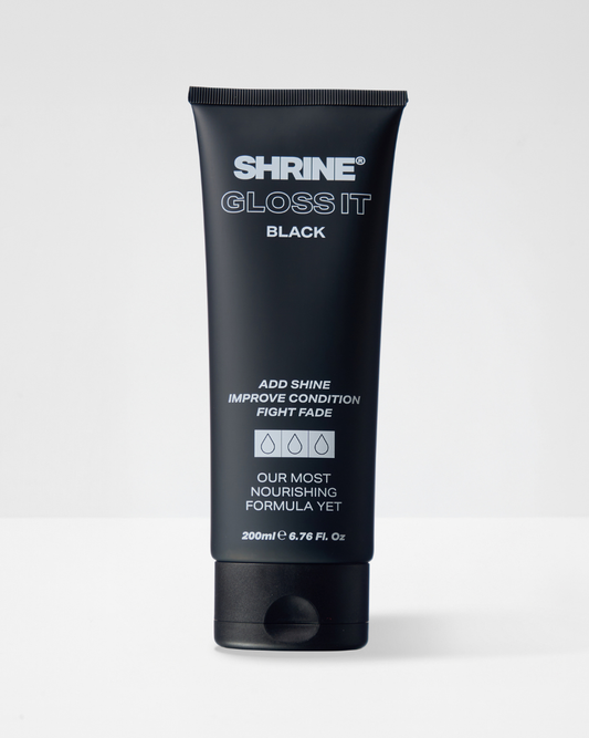BLACK – GLOSS IT COLOUR DEPOSITING HAIR MASK - SHRINE