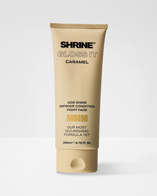 CARAMEL – GLOSS IT COLOUR DEPOSITING HAIR MASK - SHRINE