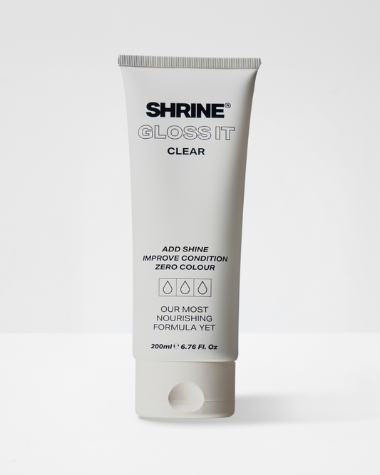 CLEAR – GLOSS IT COLOUR DEPOSITING HAIR MASK - SHRINE