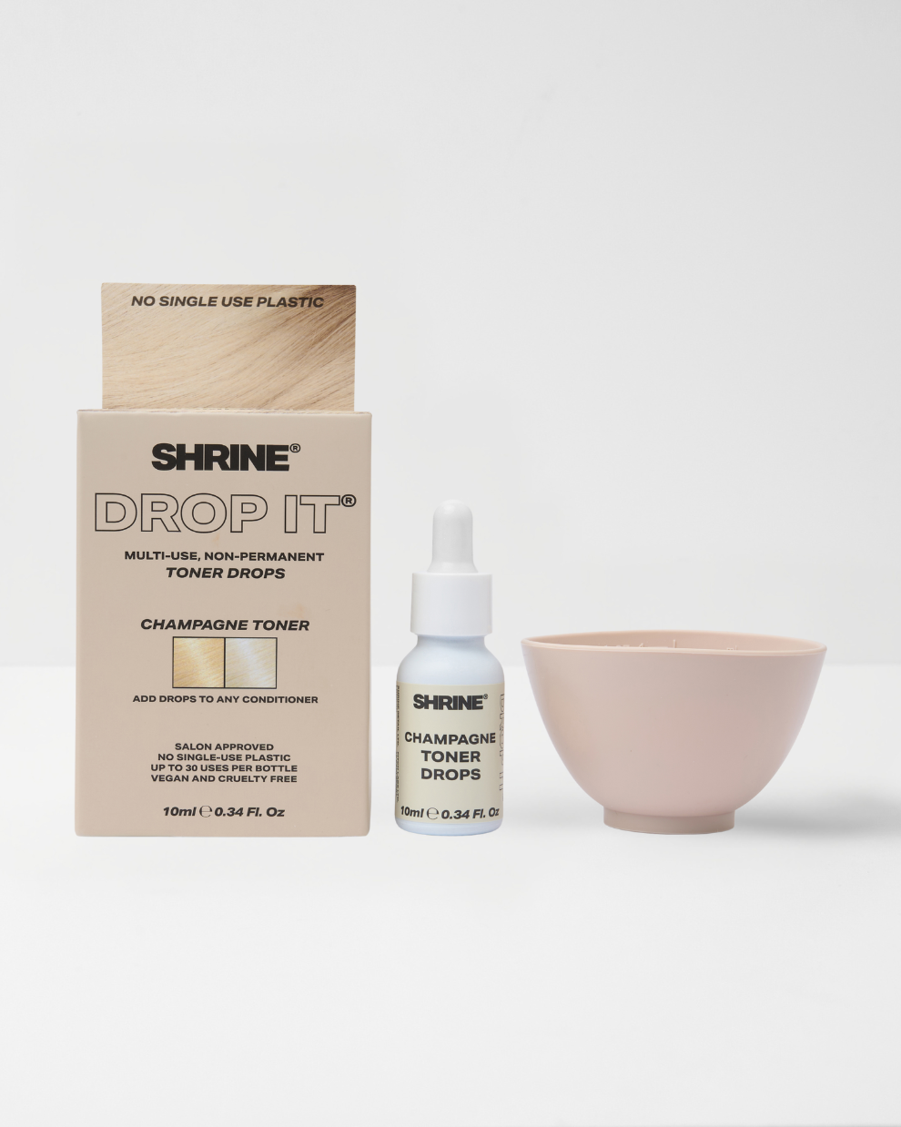 Champagne Blonde Toner - DROP IT - SHRINE