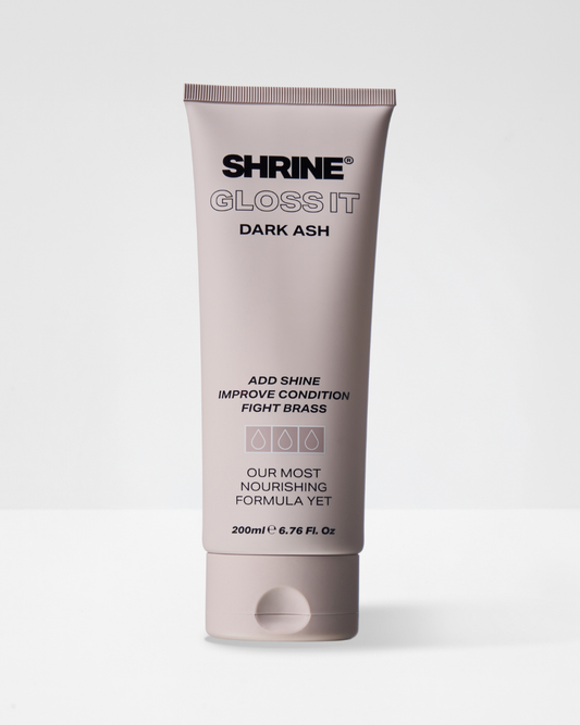 DARK ASH – GLOSS IT COLOUR DEPOSITING HAIR MASK - SHRINE