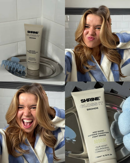 BRONDE – GLOSS IT COLOUR DEPOSITING HAIR MASK