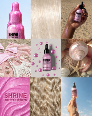Pearlescent Glitter Drops