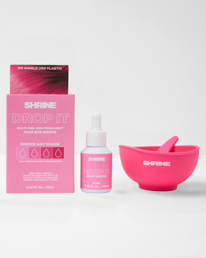 Pink Hair Dye - DROP IT Kit - SHRINE
