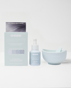 Silver Hair Dye - DROP IT KIT - SHRINE