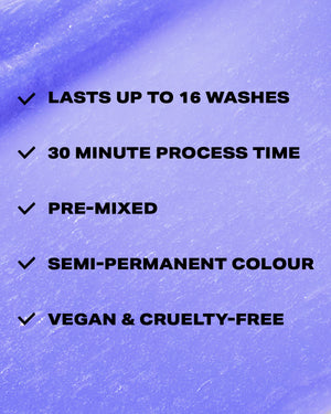 White Blonde MIXED UP Semi-Permanent Hair Dye