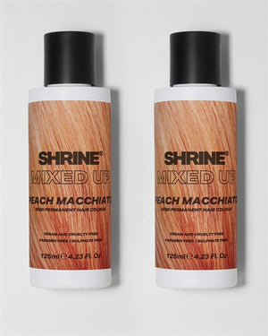 Peach Macchiato MIXED UP Semi-Permanent Hair Dye - SHRINE
