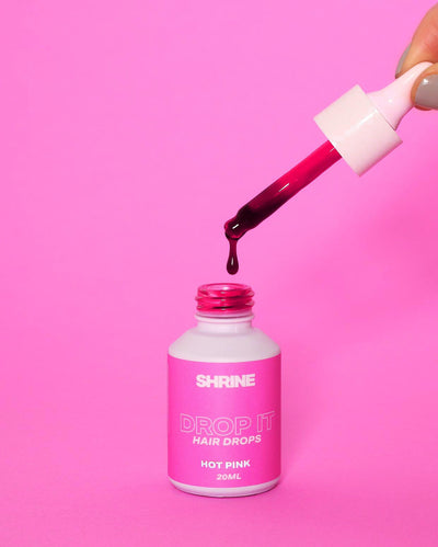 Hot Pink Hair Dye DROP IT Kit | Semi Permanent Colour Kit | SHRINE