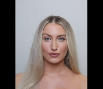 Pink semi permanent hair dye video show different amounts of DROP IT
