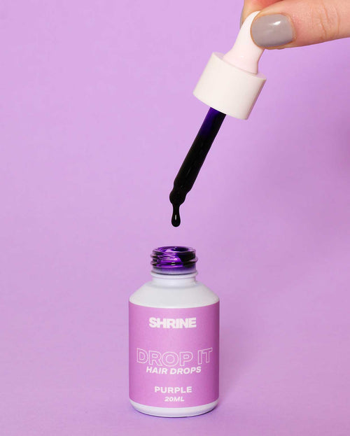 Purple Hair Dye DROP IT Kit | Semi Permanent Colour Kit | SHRINE