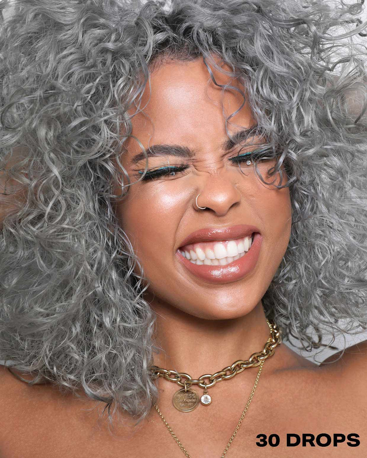 Silver Hair Dye DROP IT KIT | Grey Semi Permanent Colour Kit | SHRINE